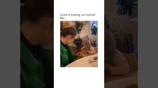 Flirty Baby Girl Has A Crush