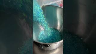 Making bingsu slime. #asmr #odlysatisfying #satisfying #like