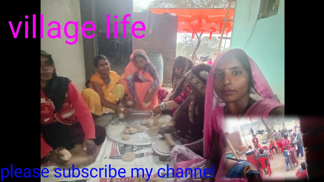 आज पूरा परिवार गए बधाई पूजन निमंत्रण में 