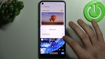 How to Customize Camera Watermark in OPPO A96?