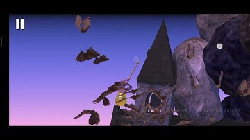 Getting over it mobile, cleared in 4 min 58 sec.