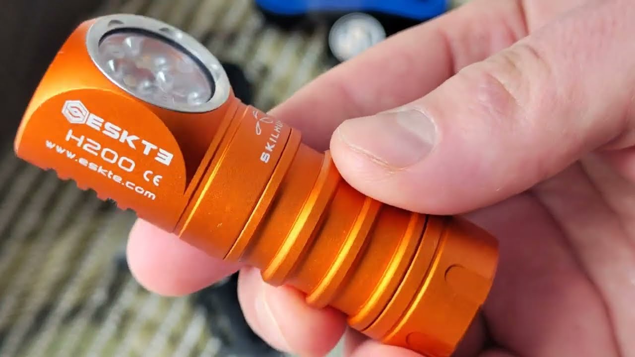 Review flashlight ESKTE SKILHUNT H200 mini (Nichia 519A 4500k
