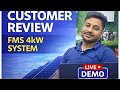 FMS Solar System Review | 4kW Inverter Customer Feedback | Touch Screen + Fast Support