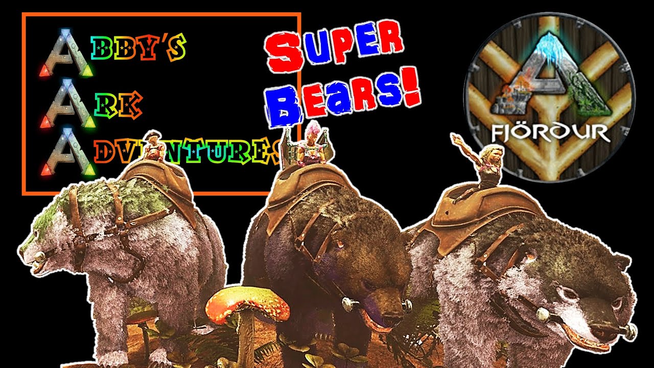 Redwood Cave Super Bears - Fjördur Map - Abby's Ark Adventures - Ark ...