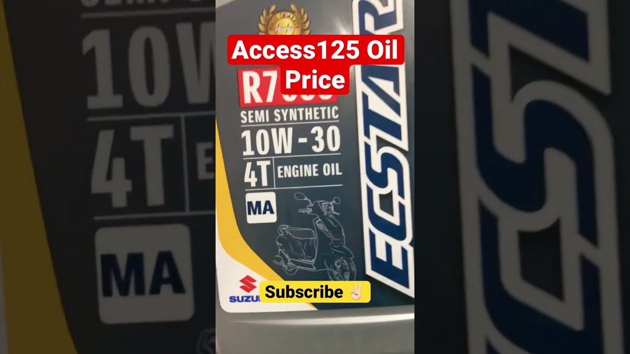Suzuki Access125 Oil Price | Ecstar Engine Oil 700 ML 