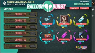 Balloon Burst New Free Fire Event Full Details || Prize Not Coming in Vault screenshot 2