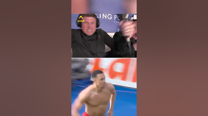 Commentary Cam Of Trent's Winner vs Leicester!