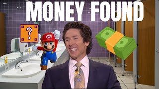 Plumber Finds Cash In Joel Osteen's "church" Bathroom