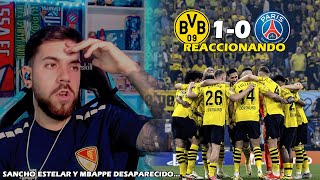 REACCIONANDO AL BVB 1-0 PSG | CHAMPIONS LEAGUE | * Sancho estelar y Mbappe desaparecido en semis...