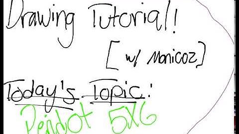 Peridot 5XG (Steven Universe) | Drawing Tutorial