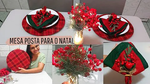 Compras de Natal |Mesa Posta  Natalina | JESSICA S...