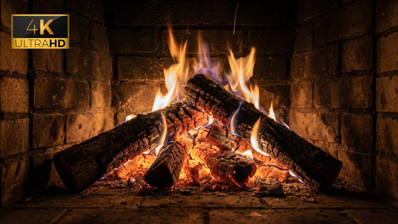 Cozy Home Fireplace Ambience | Meditation And Mindfulness