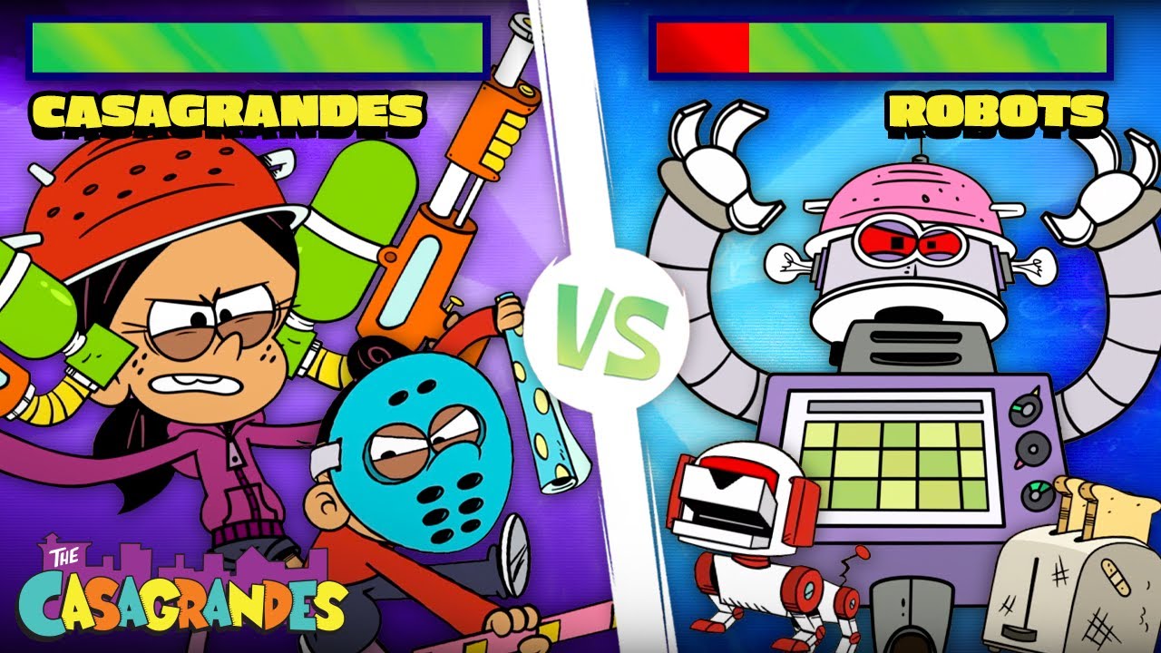 Casagrandes v. The Robots 🤖 | The Casagrandes