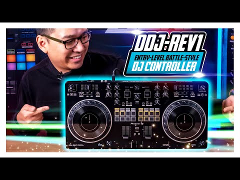 DDJ-REV1 0 DJ controller redefined for the battle-style DJ