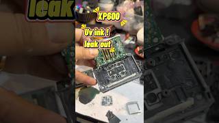 #printer Ink is leaking inside the XP600 print head of the large-format printer ! #repairing