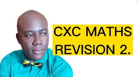 CXC Maths Class Revision 2|live| #dellymathsconcepts #cxcmaths #cxc