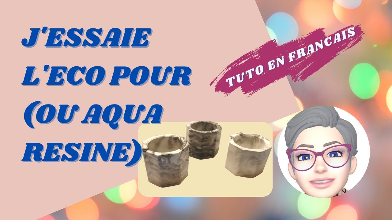 J’essaie l'Eco Pour ! La résine à mélanger avec de l'eau ! trop cool ! #298