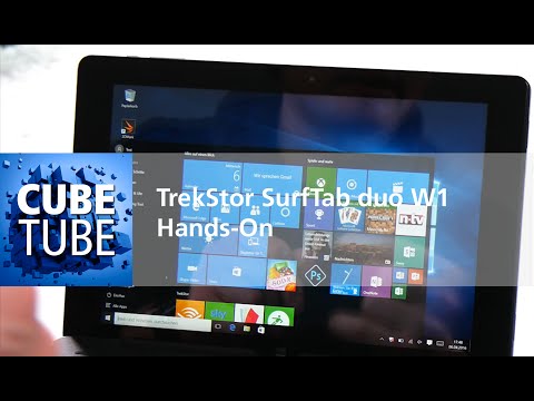 TrekStor SurfTab duo W1 Volks-Tablet Hands On deutsch HD