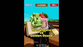 Romanesco Vs Golden Goose