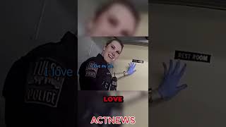 She Forgot the Camera Was On 😲 | Bodycam Footage #bodycam #police #viralvideo