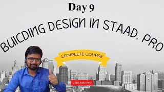 Building Design in  STAAD.Pro Course | Day 9 | Foundation Design