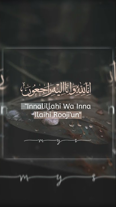 INNALILLAHI WA INNA ILAIHI ROOJIUN . . . 😞 •Status Sosmed• #shorts
