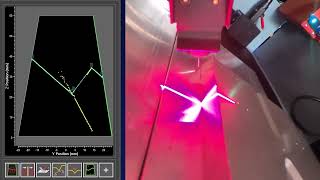 Robot Welding Aluminium Laser Seam Scanning Fillet Joint  Quantumate