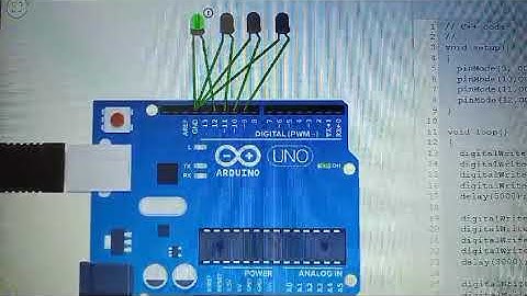 arduino railway signal system