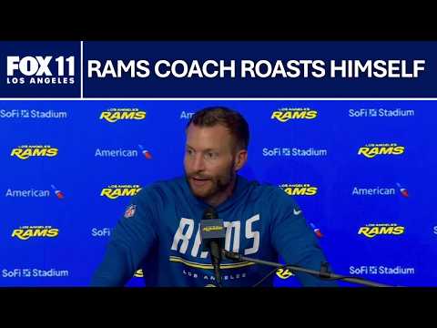 Sean McVay makes fun of himself over Australia travel
