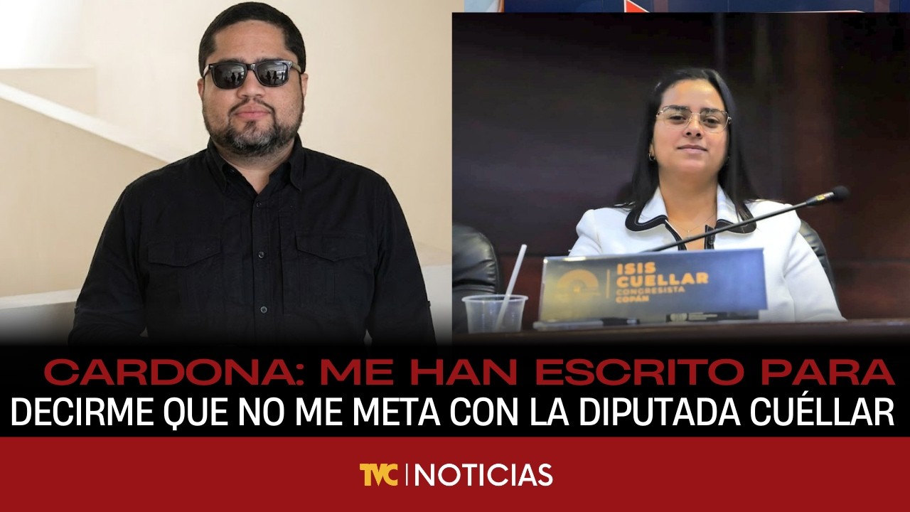 José Carlos Cardona:  Me han escrito para decirme que no me meta con la diputada Cuéllar