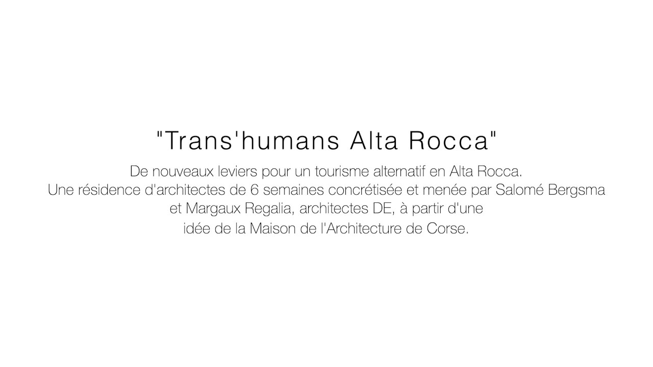 Résidence d'architecte dans l'Alta Rocca