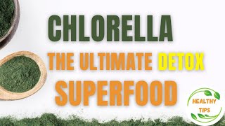 Health Benefits of Chlorella: The Detox Superfood That Does More Than You Think! 🤔