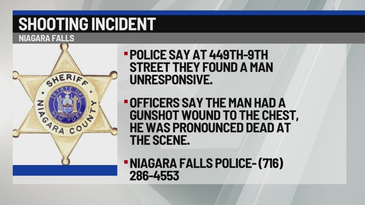 1 dead after shooting incident in Niagara Falls - YouTube