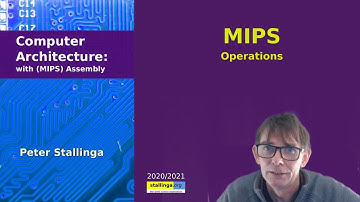 Computer Architecture: MIPS: Operations