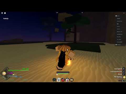 Project slayers - thunder breathing (agatsuma) 1000 dmg combo