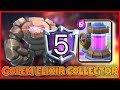 IM #5 IN THE WORLD WITH BROKEN GOLEM DECK!!!!!🌎 -Clash Royale