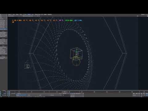 Lightwave 3D Portal Volumetric Test