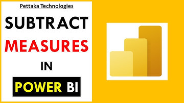 How to Subtract 2 Measures in Power BI (Basic way)