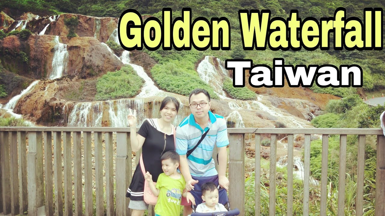 Golden Waterfall | Taiwan - YouTube