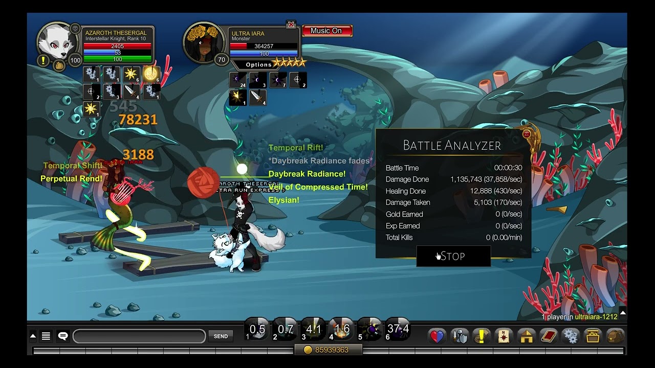 AQW | Ultra Iara solo with ◥Interstellar Knight◤