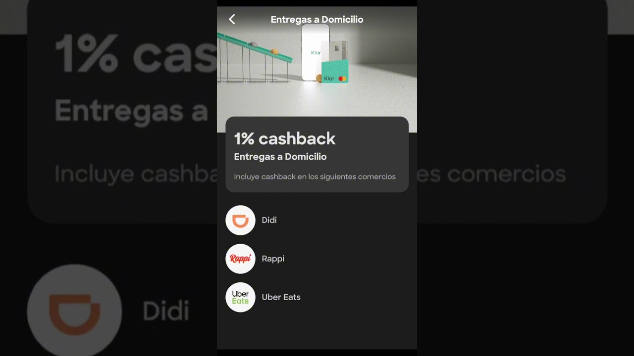Klar, te da el mejor Cashback? 