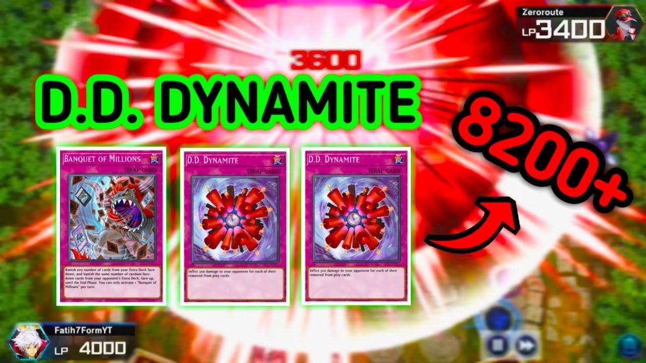 OP Burn Cards D.D. Dynamite & Banquet of Millions - (Yu-Gi-Oh! MASTER ...