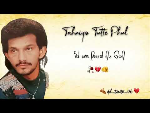 🥀 tahniyon tutte phul | lyrics video | devinder kohinoor | Bigg sandhu | remix 