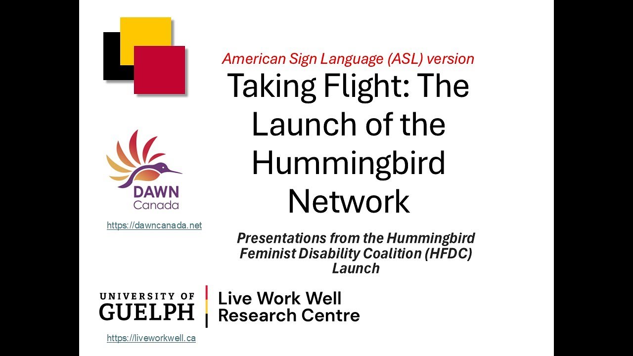 Presentations (ASL version): Hummingbird Feminist Disability Coalition ...