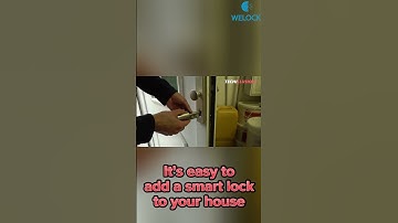 How about add a smart lock for your house?