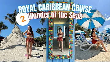 Royal Caribbean | Western Caribbean Cruise | Wonder of the Seas | PERFECT DAY AT COCOCAY | DAY 2