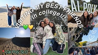VISITING MY BEST FRIENDS IN COLLEGE | Cal Poly SLO