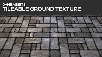 GAME ASSET TUTORIAL - Tileable ground texture - Part 1 / 2