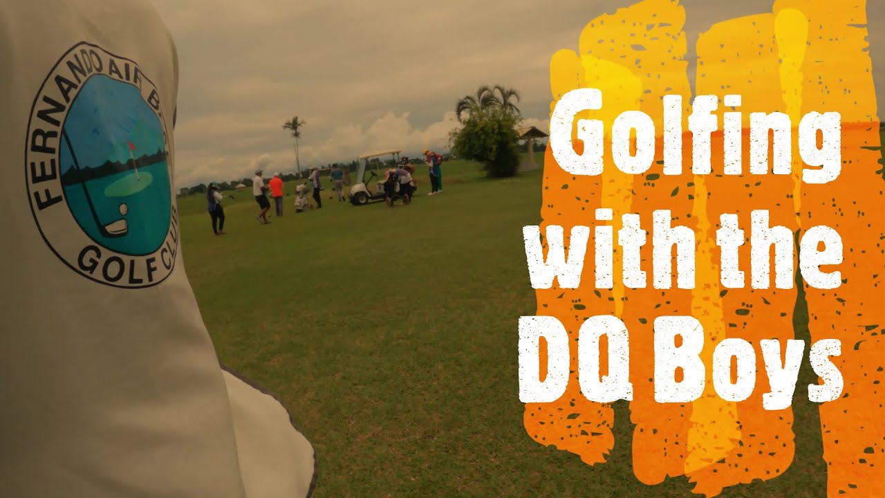 Playing Golf with DQ Boys at FAB Golf Course Front Nine