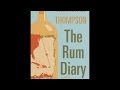 Hunter S. Thompson - The Rum Diary BOOK REVIEW #ABF